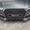 Audi A6 / A6 C7 S-Line/ S6 C7 (facelift) - Lâmina frontal | AU-S6-C7F-FFD1FP | Produto Maxton Design distribuído por Unicartuning.