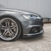 Audi A6 / A6 C7 S-Line/ S6 C7 (facelift) - Lâmina frontal | AU-S6-C7F-FFD1FP | Produto Maxton Design distribuído por Unicartuning.