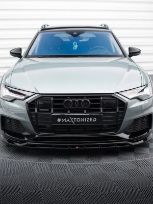 Audi A6 Allroad C8 - Lâmina frontal | AU-A6-C8-AR-FD1G+FD1RG | Produto Maxton Design distribuído por Unicartuning.