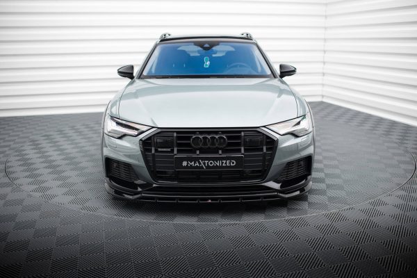 Audi A6 Allroad C8 - Lâmina frontal | AU-A6-C8-AR-FD1G+FD1RG | Produto Maxton Design distribuído por Unicartuning. Audi A6 Allroad C8 - Lâmina frontal | AU-A6-C8-AR-FD1G+FD1RG | Produto Maxton Design distribuído por Unicartuning.