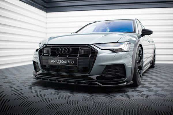 Audi A6 Allroad C8 - Lâmina frontal | AU-A6-C8-AR-FD1G+FD1RG | Produto Maxton Design distribuído por Unicartuning. Audi A6 Allroad C8 - Lâmina frontal | AU-A6-C8-AR-FD1G+FD1RG | Produto Maxton Design distribuído por Unicartuning.