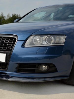 Audi A6 S-Line C6 - Lâmina frontal | AU-A6-C6-SLINE-FD1G | Produto Maxton Design distribuído por Unicartuning.