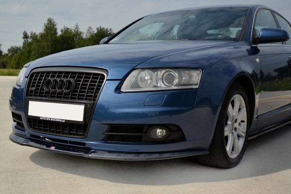 Audi A6 S-Line C6 - Lâmina frontal | AU-A6-C6-SLINE-FD1G | Produto Maxton Design distribuído por Unicartuning. Audi A6 S-Line C6 - Lâmina frontal | AU-A6-C6-SLINE-FD1G | Produto Maxton Design distribuído por Unicartuning.