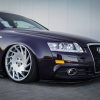 Audi A6 S-Line C6 Fl - Lâmina frontal | AU-A6-C6F-SLINE-FD1G | Produto Maxton Design distribuído por Unicartuning.
