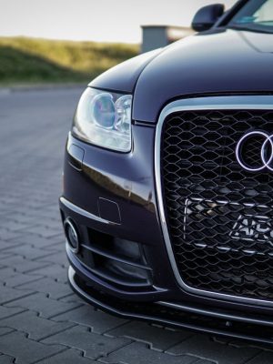 Audi A6 S-Line C6 Fl - Lâmina frontal | AU-A6-C6F-SLINE-FD1G | Produto Maxton Design distribuído por Unicartuning.