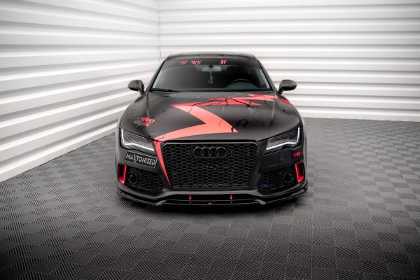 Audi A7 RS7 Look C7 - Lâmina frontal | AU-A7-C7-RS7LOOK-FD1G | Produto Maxton Design distribuído por Unicartuning. Audi A7 RS7 Look C7 - Lâmina frontal | AU-A7-C7-RS7LOOK-FD1G | Produto Maxton Design distribuído por Unicartuning.