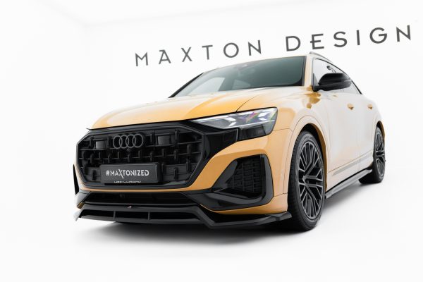 Audi Q8 Mk1 (facelift) - Lâmina frontal | AU-Q8-1F-FD1G+FD1RG | Produto Maxton Design distribuído por Unicartuning. Audi Q8 Mk1 (facelift) - Lâmina frontal | AU-Q8-1F-FD1G+FD1RG | Produto Maxton Design distribuído por Unicartuning.