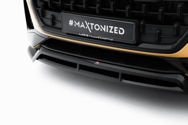 Audi Q8 Mk1 (facelift) - Lâmina frontal | AU-Q8-1F-FD1G+FD1RG | Produto Maxton Design distribuído por Unicartuning. Audi Q8 Mk1 (facelift) - Lâmina frontal | AU-Q8-1F-FD1G+FD1RG | Produto Maxton Design distribuído por Unicartuning.