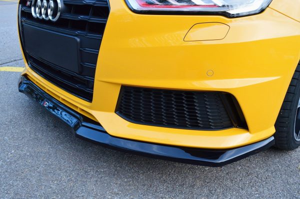 Audi S1 8x - Lâmina frontal | AU-S1-1-FD1G | Produto Maxton Design distribuído por Unicartuning. Audi S1 8x - Lâmina frontal | AU-S1-1-FD1G | Produto Maxton Design distribuído por Unicartuning.