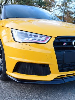 Audi S1 8x - Lâmina frontal | AU-S1-1-FD1G | Produto Maxton Design distribuído por Unicartuning.