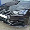Audi S3 / A3 S-Line 8V Hatchback / Sportback - Lâmina frontal | AU-S3-3-FD2G | Produto Maxton Design distribuído por Unicartuning.