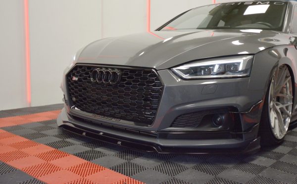 Audi S5 / A5 S-Line F5 Coupé / Sportback - Lâmina frontal | AU-S5-2-FFD1FP | Produto Maxton Design distribuído por Unicartuning.