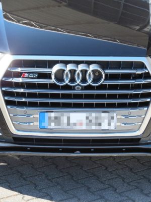Audi SQ7 / Q7 S-Line Mk.2 - Lâmina frontal | AU-SQ7-2-FD1G | Produto Maxton Design distribuído por Unicartuning.