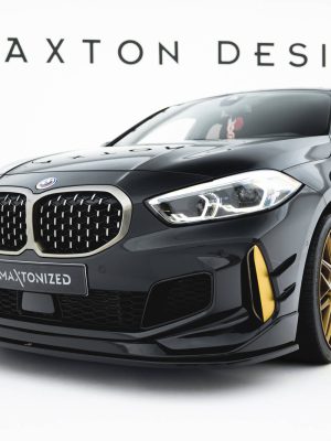 BMW M135i M-Performance F40 - Lâmina frontal | BM-1-40-M-MPFC-FD1G | Produto Maxton Design distribuído por Unicartuning.