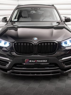 BMW X3 Pack M G01 (facelift) / Ix3 Pack M G08 (facelift) - Lâmina frontal | BM-X3-01-FD1G+FD1RG | Produto Maxton Design distribuído por Unicartuning.