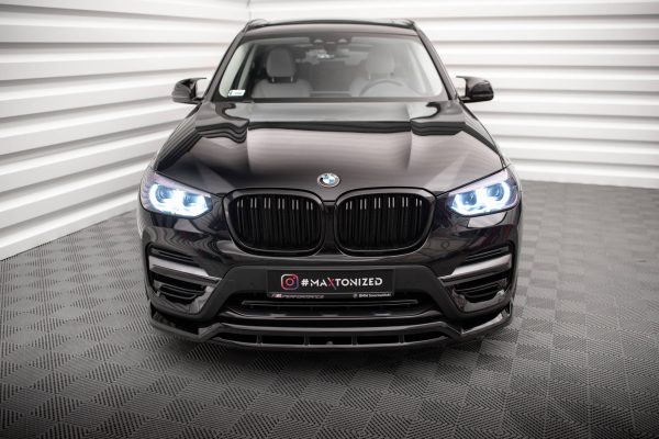 BMW X3 Pack M G01 (facelift) / Ix3 Pack M G08 (facelift) - Lâmina frontal | BM-X3-01-FD1G+FD1RG | Produto Maxton Design distribuído por Unicartuning. BMW X3 Pack M G01 (facelift) / Ix3 Pack M G08 (facelift) - Lâmina frontal | BM-X3-01-FD1G+FD1RG | Produto Maxton Design distribuído por Unicartuning.
