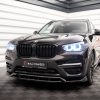BMW X3 Pack M G01 (facelift) / Ix3 Pack M G08 (facelift) - Lâmina frontal | BM-X3-01-FD1G+FD1RG | Produto Maxton Design distribuído por Unicartuning. BMW X3 Pack M G01 (facelift) / Ix3 Pack M G08 (facelift) - Lâmina frontal | BM-X3-01-FD1G+FD1RG | Produto Maxton Design distribuído por Unicartuning.