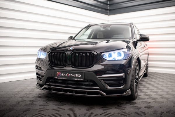 BMW X3 Pack M G01 (facelift) / Ix3 Pack M G08 (facelift) - Lâmina frontal | BM-X3-01-FD1G+FD1RG | Produto Maxton Design distribuído por Unicartuning. BMW X3 Pack M G01 (facelift) / Ix3 Pack M G08 (facelift) - Lâmina frontal | BM-X3-01-FD1G+FD1RG | Produto Maxton Design distribuído por Unicartuning.