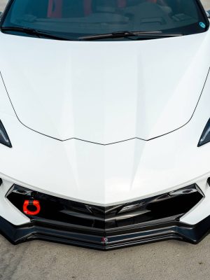 Chevrolet Corvette C8 - Lâmina frontal | CH-CO-C8-FD2G+FD2RG | Produto Maxton Design distribuído por Unicartuning.