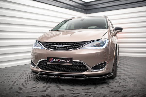 Chrysler Pacifica Mk2 (facelift) - Lâmina frontal | CHR-PA-2-FD1G+FD1RG | Produto Maxton Design distribuído por Unicartuning.