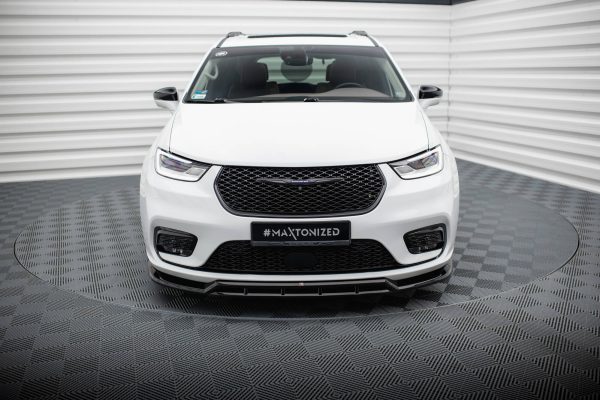 Chrysler Pacifica Mk2 (facelift) - Lâmina frontal | CHR-PA-2F-FD1G+FD1RG | Produto Maxton Design distribuído por Unicartuning.