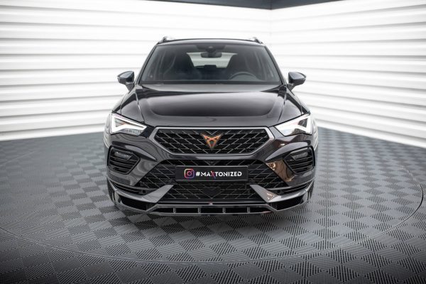Cupra Ateca Mk1 (facelift) - Lâmina frontal | CU-AT-1F-FD1G+FD1RG | Produto Maxton Design distribuído por Unicartuning.