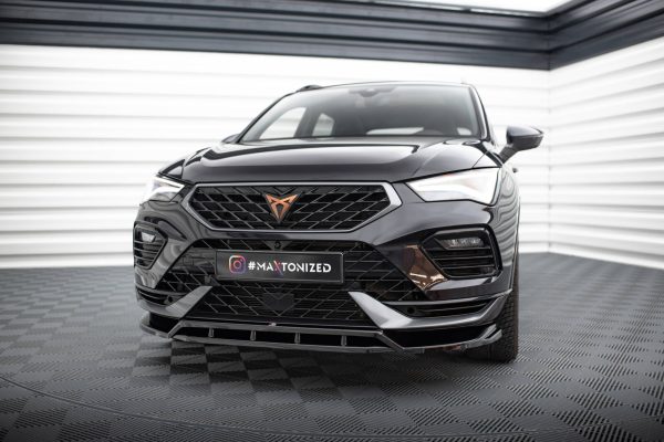Cupra Ateca Mk1 (facelift) - Lâmina frontal | CU-AT-1F-FD1G+FD1RG | Produto Maxton Design distribuído por Unicartuning.