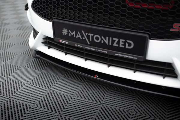 Ford Fiesta ST Mk7 Fl - Lâmina frontal | FO-FI-7F-ST-CUPRA-FD1G | Produto Maxton Design distribuído por Unicartuning. Ford Fiesta ST Mk7 Fl - Lâmina frontal | FO-FI-7F-ST-CUPRA-FD1G | Produto Maxton Design distribuído por Unicartuning.