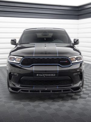 Dodge Durango (facelift) RT / SRT Mk3 - Lâmina frontal | DO-DU-3-GT-FD1G+FD1RG | Produto Maxton Design distribuído por Unicartuning. Dodge Durango (facelift) RT / SRT Mk3 - Lâmina frontal | DO-DU-3-GT-FD1G+FD1RG | Produto Maxton Design distribuído por Unicartuning.