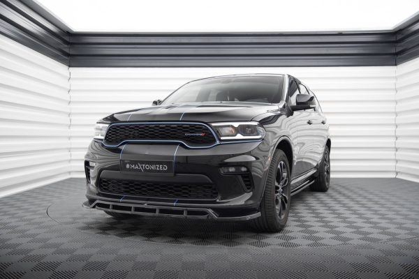 Dodge Durango (facelift) RT / SRT Mk3 - Lâmina frontal | DO-DU-3-GT-FD1G+FD1RG | Produto Maxton Design distribuído por Unicartuning. Dodge Durango (facelift) RT / SRT Mk3 - Lâmina frontal | DO-DU-3-GT-FD1G+FD1RG | Produto Maxton Design distribuído por Unicartuning.