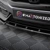 Honda Civic Sport Mk 10 (facelift) - Lâmina frontal + Splitters | HO-CI-10-SPORT-FD1G+FSF1B | Produto Maxton Design distribuído por Unicartuning.