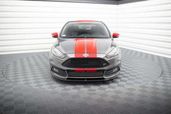 Ford Focus ST Mk3 Fl - Lâmina frontal | FO-FO-3F-ST-CUPRA-FD1G | Produto Maxton Design distribuído por Unicartuning.