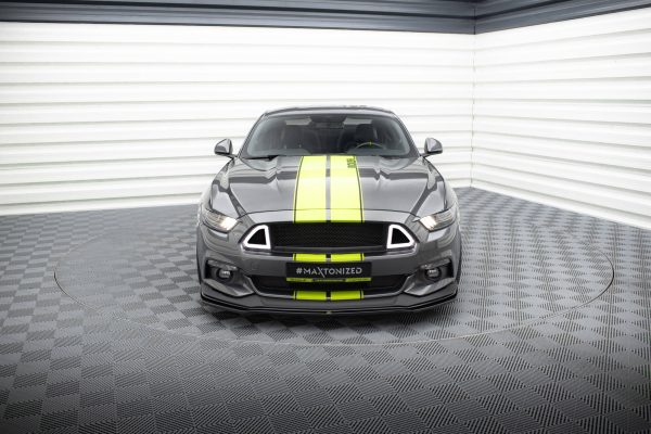 Ford Mustang GT Mk6 - Lâmina frontal | FO-MU-6-GT-FD1G | Produto Maxton Design distribuído por Unicartuning.