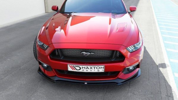 Ford Mustang Mk. 6 (facelift) - Lâmina frontal | FO-MU-6-FD1G | Produto Maxton Design distribuído por Unicartuning. Ford Mustang Mk. 6 (facelift) - Lâmina frontal | FO-MU-6-FD1G | Produto Maxton Design distribuído por Unicartuning.