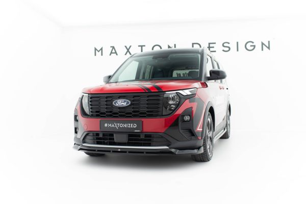 Ford Tourneo Courier Mk2 - Lâmina frontal | FO-TO-COU-2-FD1G+FD1RG | Produto Maxton Design distribuído por Unicartuning. Ford Tourneo Courier Mk2 - Lâmina frontal | FO-TO-COU-2-FD1G+FD1RG | Produto Maxton Design distribuído por Unicartuning.
