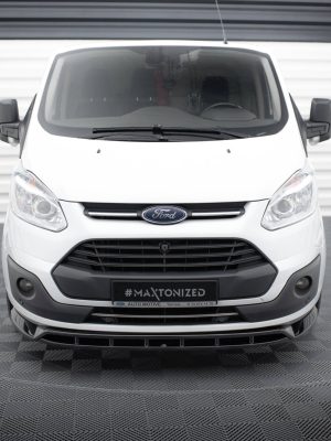Ford Transit Custom Mk1 (facelift) / Tourneo Custom Mk1 (facelift) - Lâmina frontal | FO-TRC-1-FD1G+FD1RG | Produto Maxton Design distribuído por Unicartuning. Ford Transit Custom Mk1 (facelift) / Tourneo Custom Mk1 (facelift) - Lâmina frontal | FO-TRC-1-FD1G+FD1RG | Produto Maxton Design distribuído por Unicartuning.
