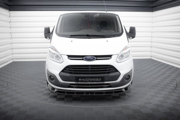 Ford Transit Custom Mk1 (facelift) / Tourneo Custom Mk1 (facelift) - Lâmina frontal | FO-TRC-1-FD1G+FD1RG | Produto Maxton Design distribuído por Unicartuning.