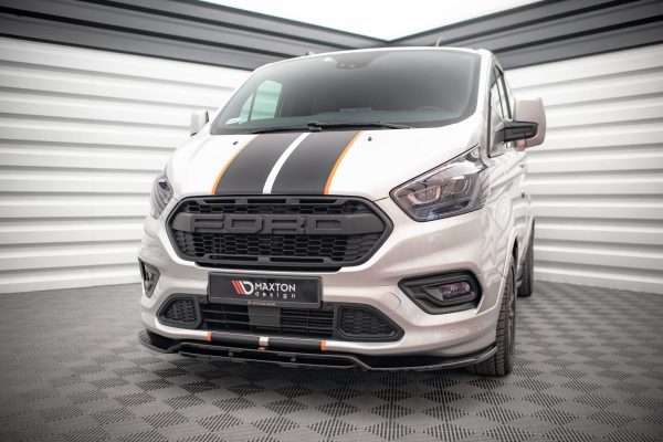 Ford Transit Custom ST-line Mk1 (facelift) - Lâmina frontal | FO-TRC-1F-STLINE-FD1G+FD1RG | Produto Maxton Design distribuído por Unicartuning. Ford Transit Custom ST-line Mk1 (facelift) - Lâmina frontal | FO-TRC-1F-STLINE-FD1G+FD1RG | Produto Maxton Design distribuído por Unicartuning.