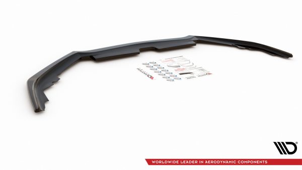 Honda Accord Mk8 Preface Sedan - Lâmina frontal | HO-AC-8F-FD1G | Produto Maxton Design distribuído por Unicartuning.