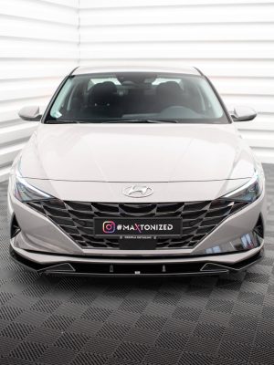 Hyundai Elantra N Mk7 - Lâmina frontal | HY-EL-7-FD1G | Produto Maxton Design distribuído por Unicartuning.
