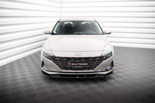Hyundai Elantra N Mk7 - Lâmina frontal | HY-EL-7-FD1G | Produto Maxton Design distribuído por Unicartuning.