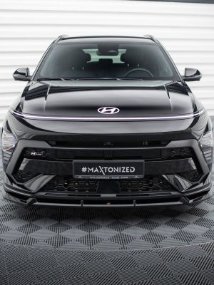 Hyundai Kauai N-line Mk2 - Lâmina frontal | HY-KO-2-NLINE-FD1G | Produto Maxton Design distribuído por Unicartuning.