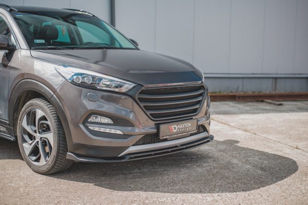 Hyundai Tucson Mk3 (facelift) - Lâmina frontal | HY-TU-3-FD2G+FD2RG | Produto Maxton Design distribuído por Unicartuning.