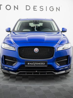 Jaguar F-pace R-Sport Mk1 - Lâmina frontal | JA-FP-1-RSPORT-FD1G+FD1RG | Produto Maxton Design distribuído por Unicartuning.