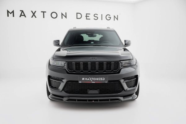 Jeep Grand Cherokee Trailhawk Mk5 - Lâmina frontal | JE-GC-5-TH-FD1G+FD1RG | Produto Maxton Design distribuído por Unicartuning. Jeep Grand Cherokee Trailhawk Mk5 - Lâmina frontal | JE-GC-5-TH-FD1G+FD1RG | Produto Maxton Design distribuído por Unicartuning.
