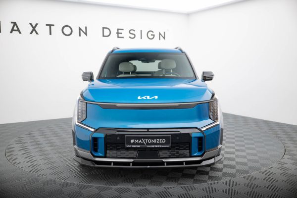 Kia Ev9 GT-line Mk1 - Lâmina frontal | KI-EV9-1-GTLINE-FD1G | Produto Maxton Design distribuído por Unicartuning. Kia Ev9 GT-line Mk1 - Lâmina frontal | KI-EV9-1-GTLINE-FD1G | Produto Maxton Design distribuído por Unicartuning.