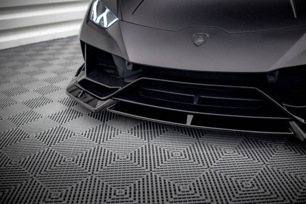 Lamborghini Huracan Evo - Lâmina frontal | LA-HU-EVO-1-FD1G+FD1RG | Produto Maxton Design distribuído por Unicartuning. Lamborghini Huracan Evo - Lâmina frontal | LA-HU-EVO-1-FD1G+FD1RG | Produto Maxton Design distribuído por Unicartuning.