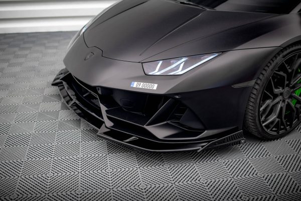 Lamborghini Huracan Evo - Lâmina frontal | LA-HU-EVO-1-FD1G+FD1RG | Produto Maxton Design distribuído por Unicartuning. Lamborghini Huracan Evo - Lâmina frontal | LA-HU-EVO-1-FD1G+FD1RG | Produto Maxton Design distribuído por Unicartuning.