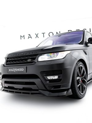 Land Rover Range Rover Sport Mk2 - Lâmina frontal | LR-RR-SPORT-2-FD1G+FD1RG | Produto Maxton Design distribuído por Unicartuning. Land Rover Range Rover Sport Mk2 - Lâmina frontal | LR-RR-SPORT-2-FD1G+FD1RG | Produto Maxton Design distribuído por Unicartuning.