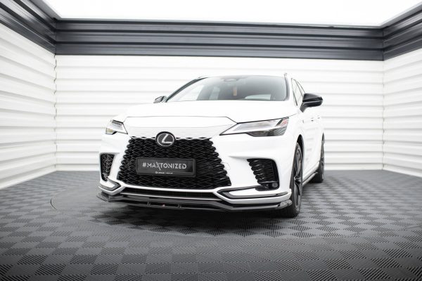 Lexus Rx F-Sport Mk5 - Lâmina frontal | LE-RX-5-FSPORT-FD1G+FD1RG | Produto Maxton Design distribuído por Unicartuning. Lexus Rx F-Sport Mk5 - Lâmina frontal | LE-RX-5-FSPORT-FD1G+FD1RG | Produto Maxton Design distribuído por Unicartuning.